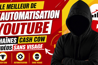 creer une chaine youtube francophone monetisable et des videos sans visage