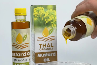 provide pure organic mustard oil for hair, body and cooking