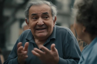 un video con mensajes publicitario para vos con personas