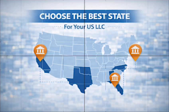 form a US llc, get ein and provide registered agent