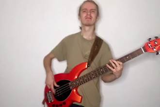 record professional bass guitar for your song