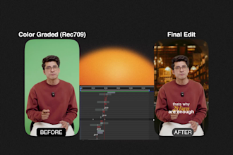 edit talking head shorts like iman gadzhi and ali abdaal