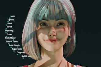 optimize avatar for tts,vrc,glb,driven lipsync,vrm,visemes,arkit52,aitutor model