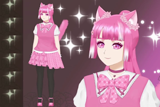 rig live2d vtuber model vtuber rigging avatar anime vtuber commission