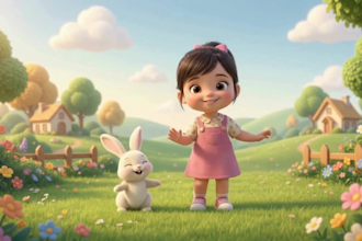 create 3d kids animation, nursery rhymes and kids songs