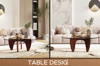 do 3d model, product rendering, furniture, bedding, mattress