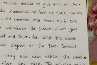 write anything with my neat handwriting