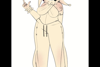 draw beautiful sfw or nsfw art illustration