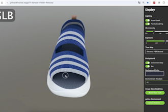 create ecommerce 3d product models in usdz or glb for ar VR