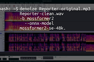 edit and enhance your audio to studio quality