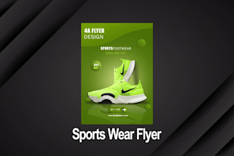 design a modern business flyer, poster or social media flyer