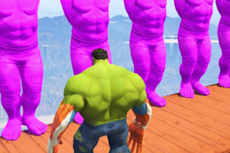 create gta v superheroes shorts videos