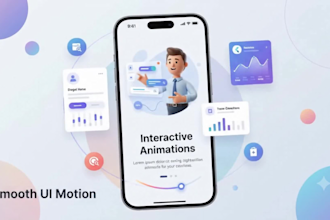 create rive splash screen and onboarding animation for mobile