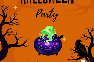 design a beautiful canva invitation card