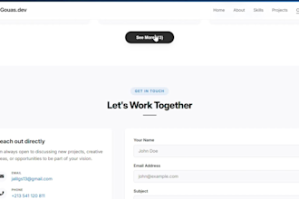 build a custom website, web app, or desktop application