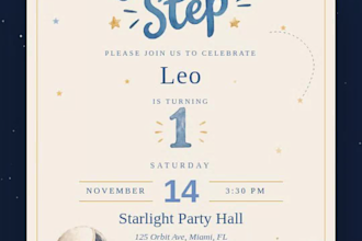 create an interactive animated birthday and partys invitations