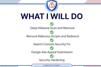 fix compromised site for google ads, remove malicious software