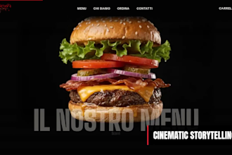 build a cinematic 3d scroll animation website with HD video