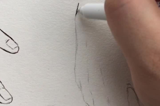draw cute custom character or sticker illustration