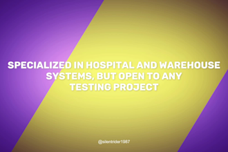 manually test your website or app