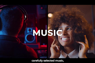 create a video commercial for facebook, instagram and tiktok