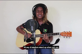 produce a professional reggae, dancehall or reggae fusion song with full vibe