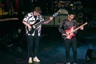 music teaching for guitar piano bass and music production