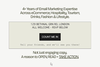 write engaging marketing emails and newsletter copy