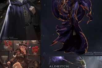 create live wallpaper from your favorite games or anime
