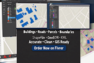 digitize maps using arcgis and qgis