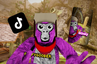 edit a high quality gorilla tag video for you
