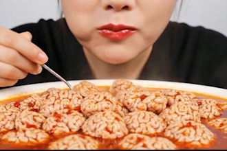 create relaxing ai asmr eating, cutting videos for you