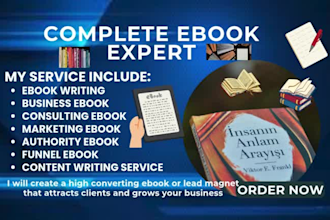 design and format your ebook, cookbook or pdf for kindle and publishing