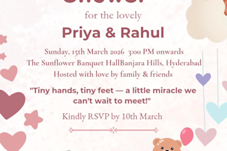 design a beautiful indian wedding or event invitation in canva