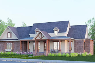 render 3d home exterior elevation, sketchup 3d model and realistic render