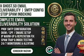 fix ghost email deliverability smtp config newsletter going to spam