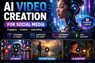 create engaging ai videos for social media