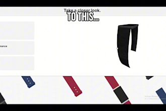 create a premium 3d website