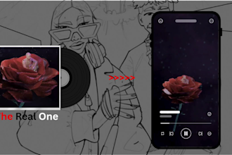 animate your album cover art for spotify canvas, motion graphics, social reels