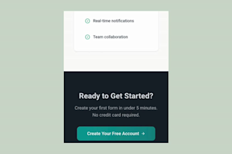 custom client intake web app for businesses and freelancers