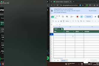 be your 24x7 whatsapp autoreply and sheets sync expert