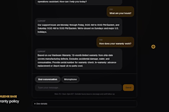 build an ai voice agent to answer your business calls