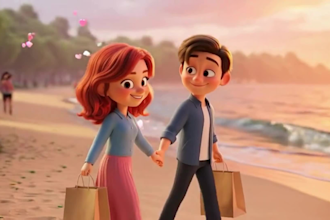 create a stunning 3d pixar style ai animated video for your brand or business