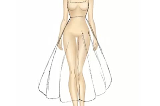 create digital fashion illustration sketches