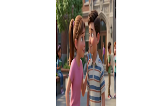 3d pixar ai animation style video ai cartoon video story telling ai anomation