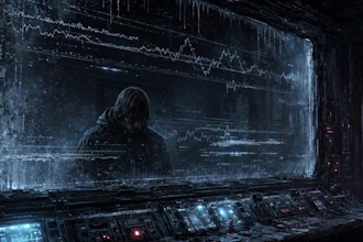 do epic dystopian ai music video darkwave post punk post apocalytic hardcore