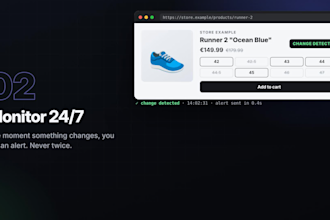 build a python web scraper or monitor with discord or telegram alerts