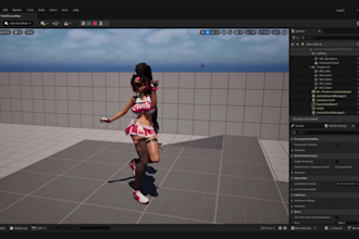 model and rig 3d anime vtuber, gmod avatar with full rigging and dynamic physics