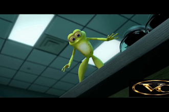 create stunning ai animated stories, ai video art, 3d cartoon for kids