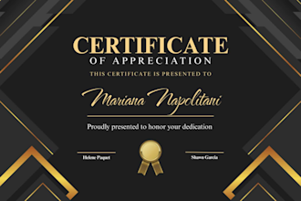 do modern award diploma certificate